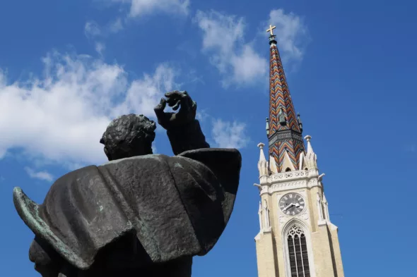 Novi Sad spomenik Svetozaru Miletiću