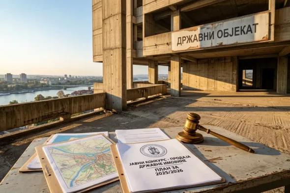 Prodaja državnih nekretnina u Hrvatskoj 2025
