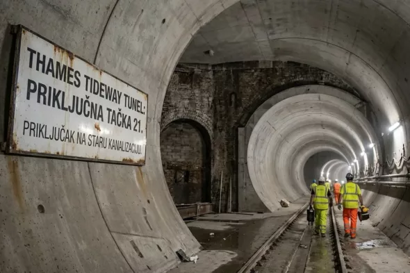 Thames Tideway Tunnel sistem kanalizacije London