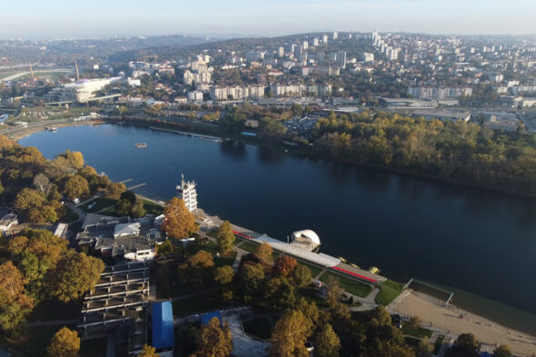 Planirani stambeno-poslovni kompleks na Senjaku u Beogradu
