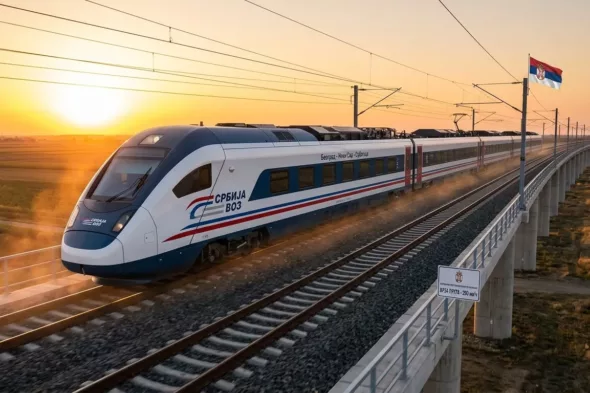 Brza pruga Novi Sad Subotica Srbija