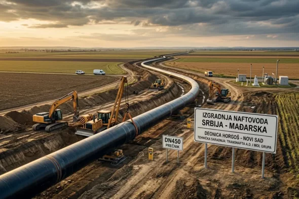 Izgradnja naftovoda Srbija Mađarska energetska sigurnost