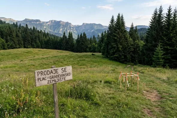 Placevi na planini Tari prodaja