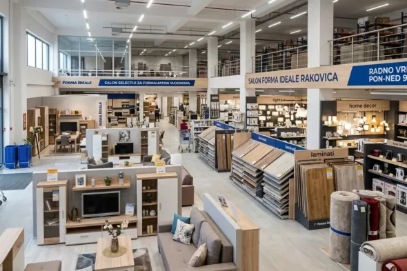 Novi Forma Ideale salon u Rakovici