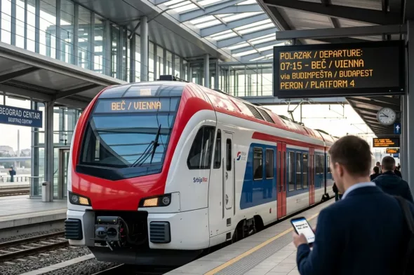 Direktna železnička linija Beograd Beč