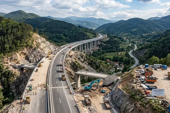 Brza saobraćajnica Kraljevo Novi Pazar trasa