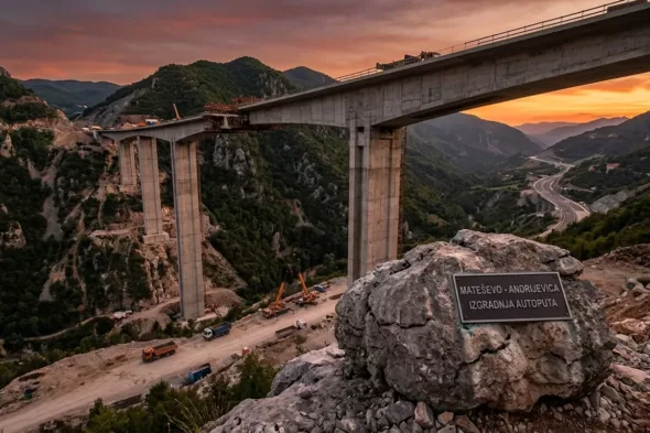 Izgradnja autoputa Mateševo Andrijevica Crna Gora