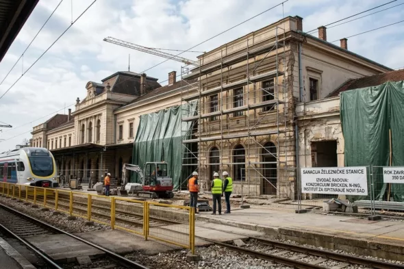 Sanacija železničkih stanica Novi Sad Subotica