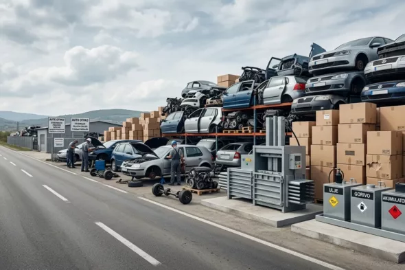 Polovni auto delovi na auto otpadu