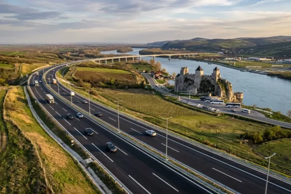 Brza saobraćajnica Požarevac Golubac Dunavski koridor