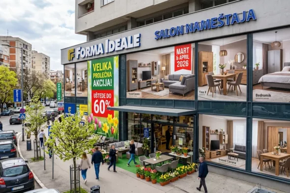 Prolećna akcija Forma Ideale nameštaja