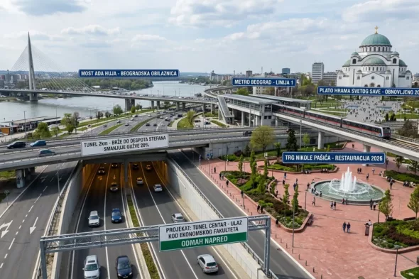 Modernizacija saobraćajne infrastrukture u Beogradu