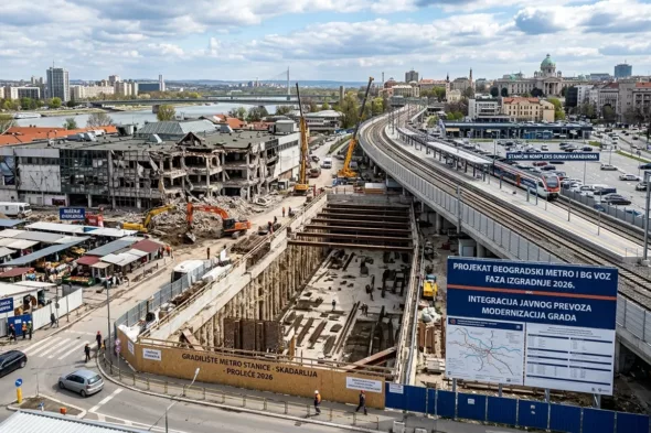 Izgradnja beogradskog metroa i BG voza