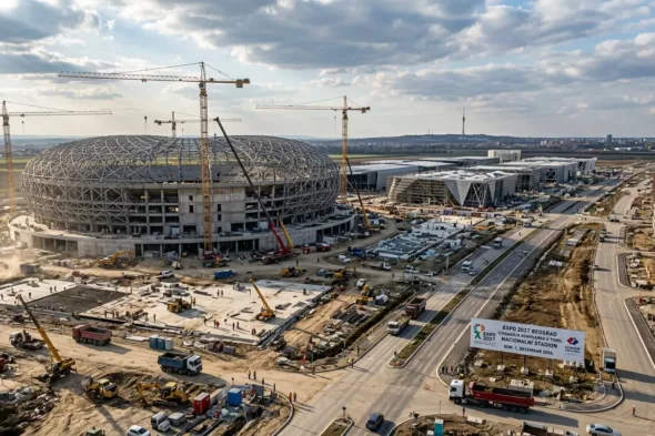 Radovi na EXPO 2027 Beograd Surčin