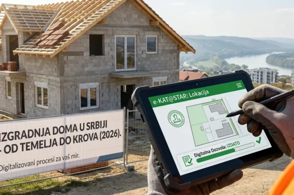 Izgradnja kuće od temelja do krova
