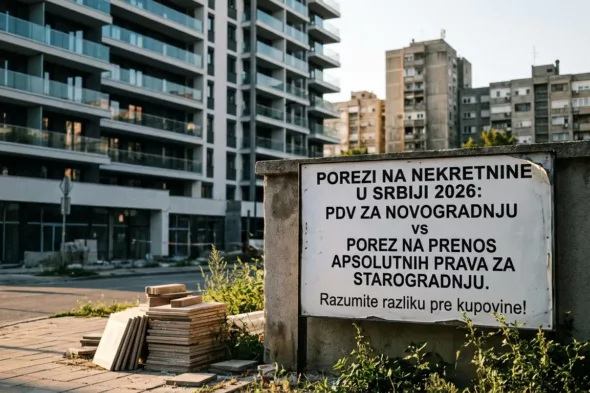 Porez pri kupovini novogradnje i starogradnje