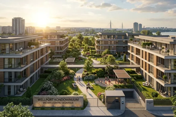 Luksuzni stan u Wellport kondominijumu Beograd