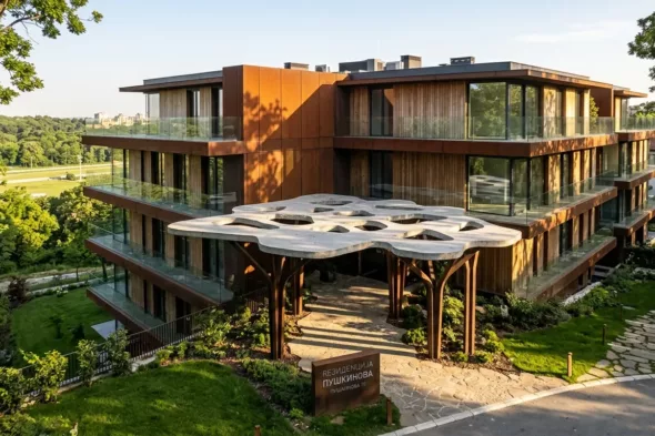 Luksuzni stanovi Residence Puškinova Beograd Senjak
