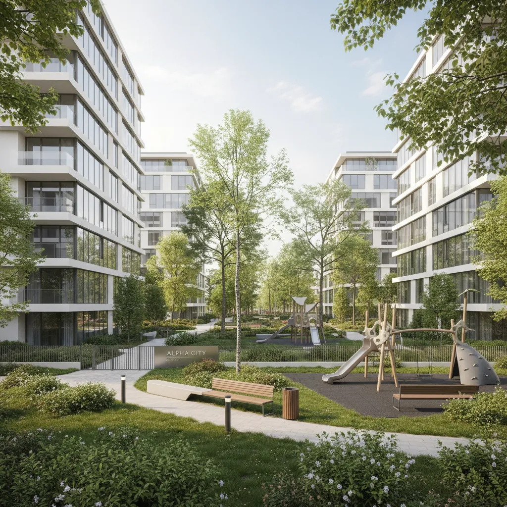 Moderan stambeni kompleks ALPHA CITY Beograd