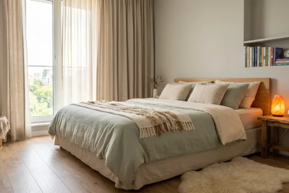 Moderno uređenje spavaće sobe za odmor