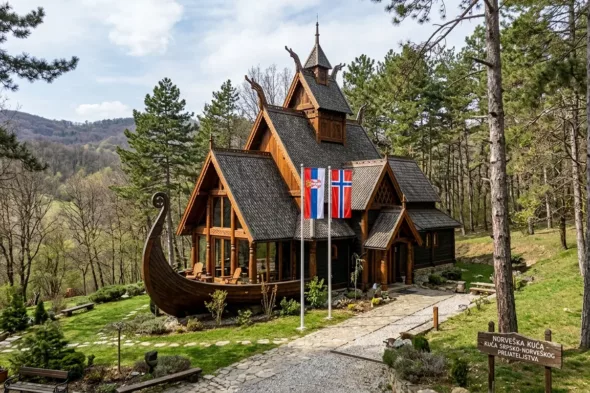 Norveška kuća u Gornjem Milanovcu