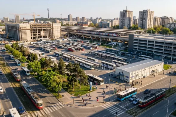 Nova autobuska stanica BAS Novi Beograd