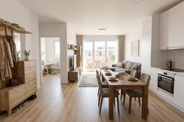 Moderno opremanje stana 60m2 Forma Ideale