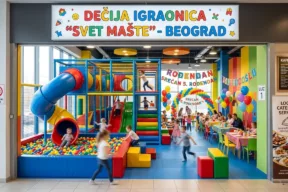 Moderna dečija igraonica za proslave rođendana