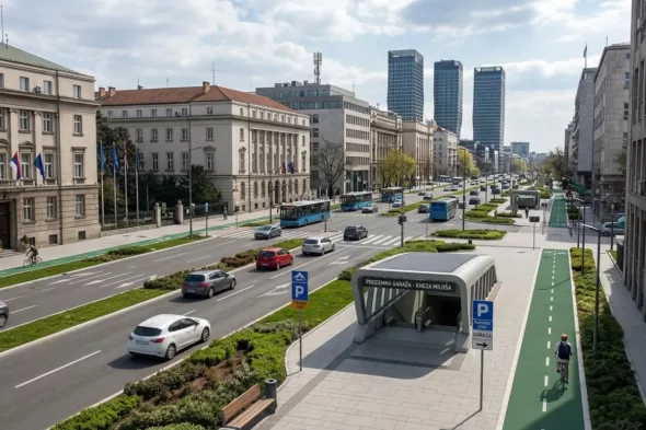 Nove podzemne garaže u centru Beograda