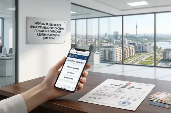 Plaćanje poreza na nepokretnosti u Srbiji