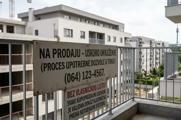 Prodaja stana bez upotrebne dozvole saveti