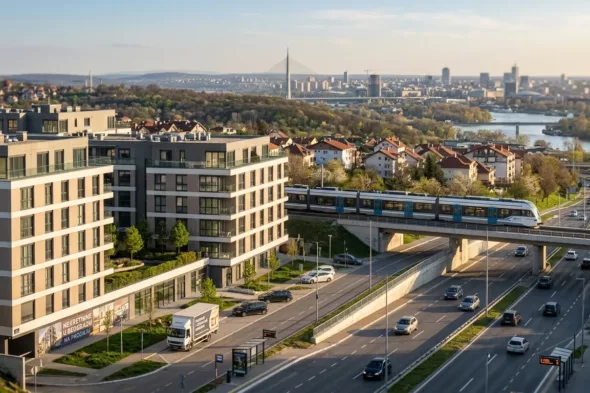 Moderna zgrada u Beogradu prodaja stanova