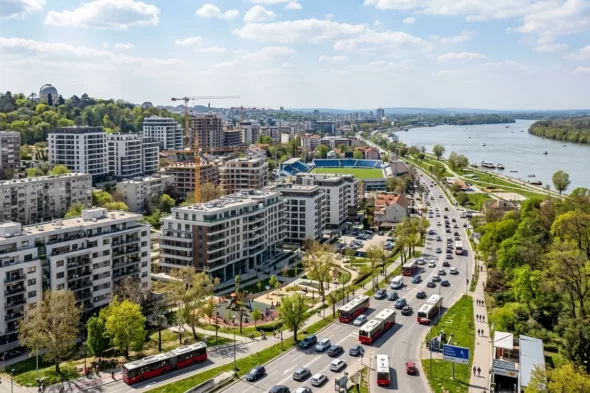 Moderna novogradnja stanovi na Karaburmi Beograd