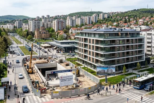 Moderni stanovi za prodaju u Mirijevu