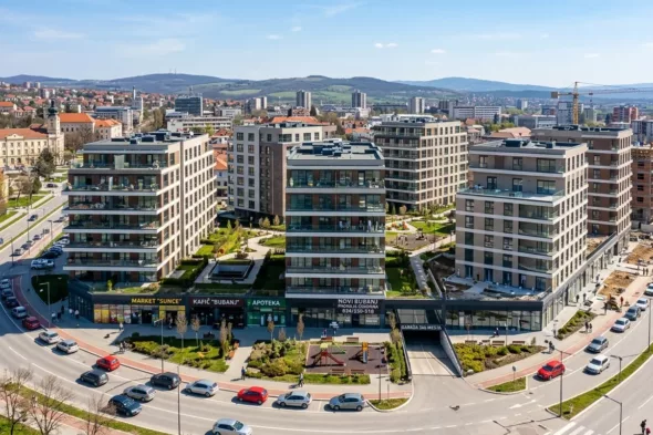 Stambeni kompleks Novi Bubanj Kragujevac novogradnja