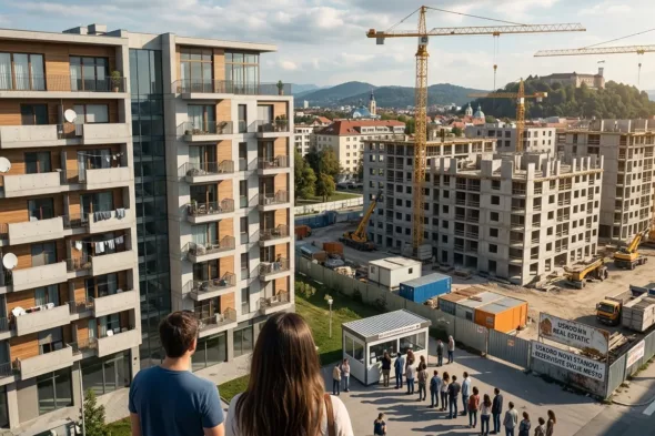 Visoke cene stanova i nekretnina Slovenija