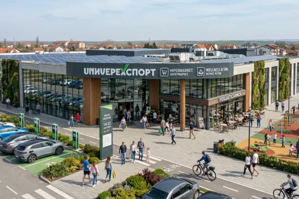 Tržni centar i wellness Nova Pazova