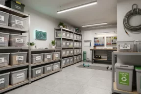 Organizovan i renoviran moderan podrum