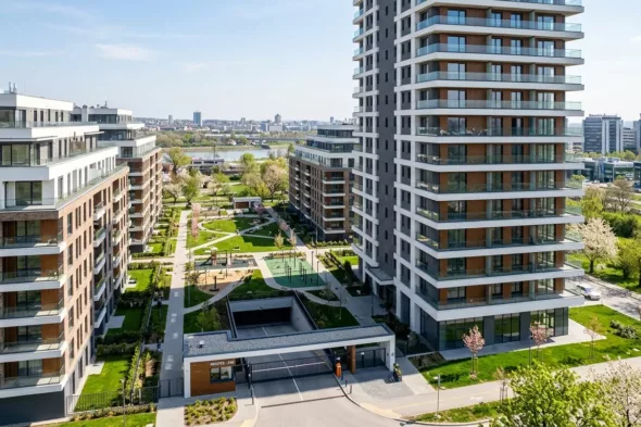 Wellport luksuzni stanovi Novi Beograd