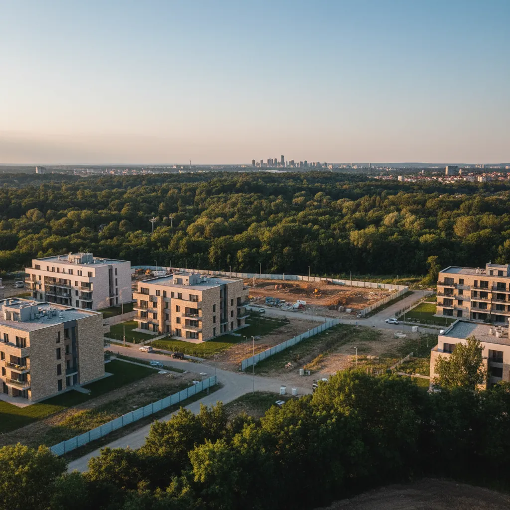 Građevinsko zemljište u predgrađu Beograda