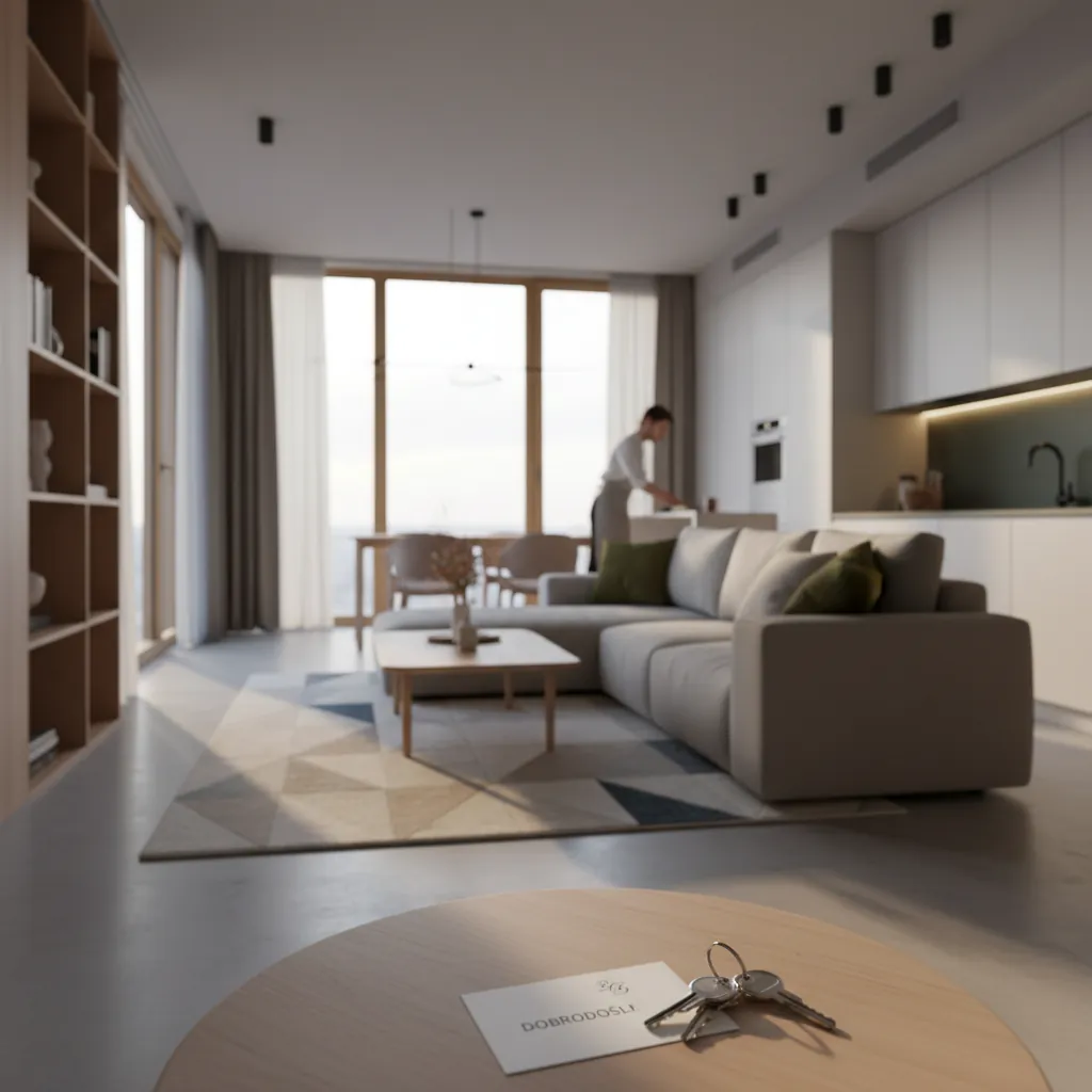 Moderan apartman spreman za izdavanje