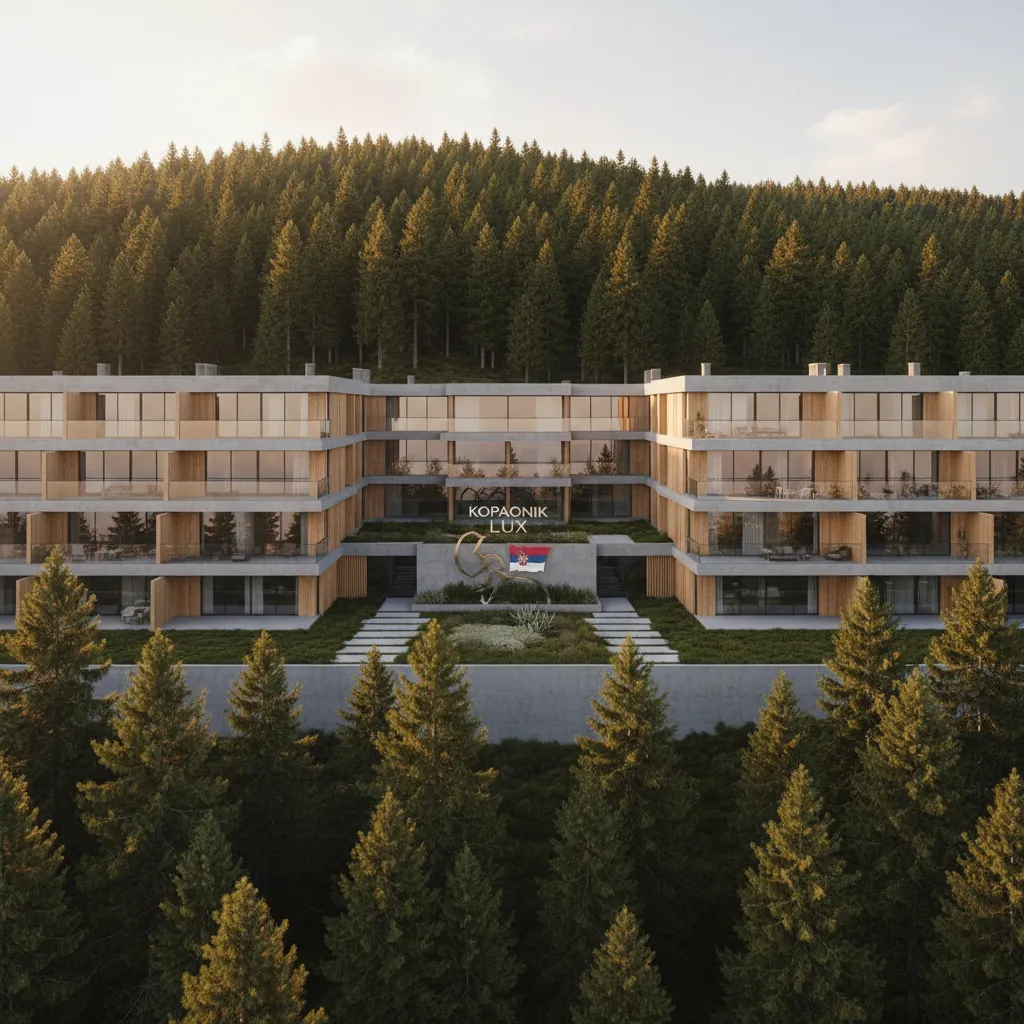 Luksuzni apartmani na atraktivnoj lokaciji u Srbiji