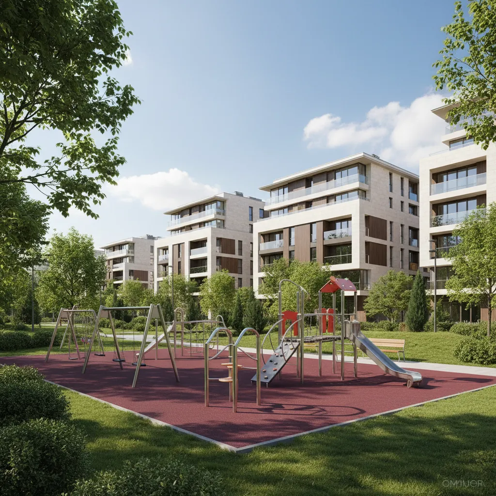Moderan stambeni kompleks i park Jelovac