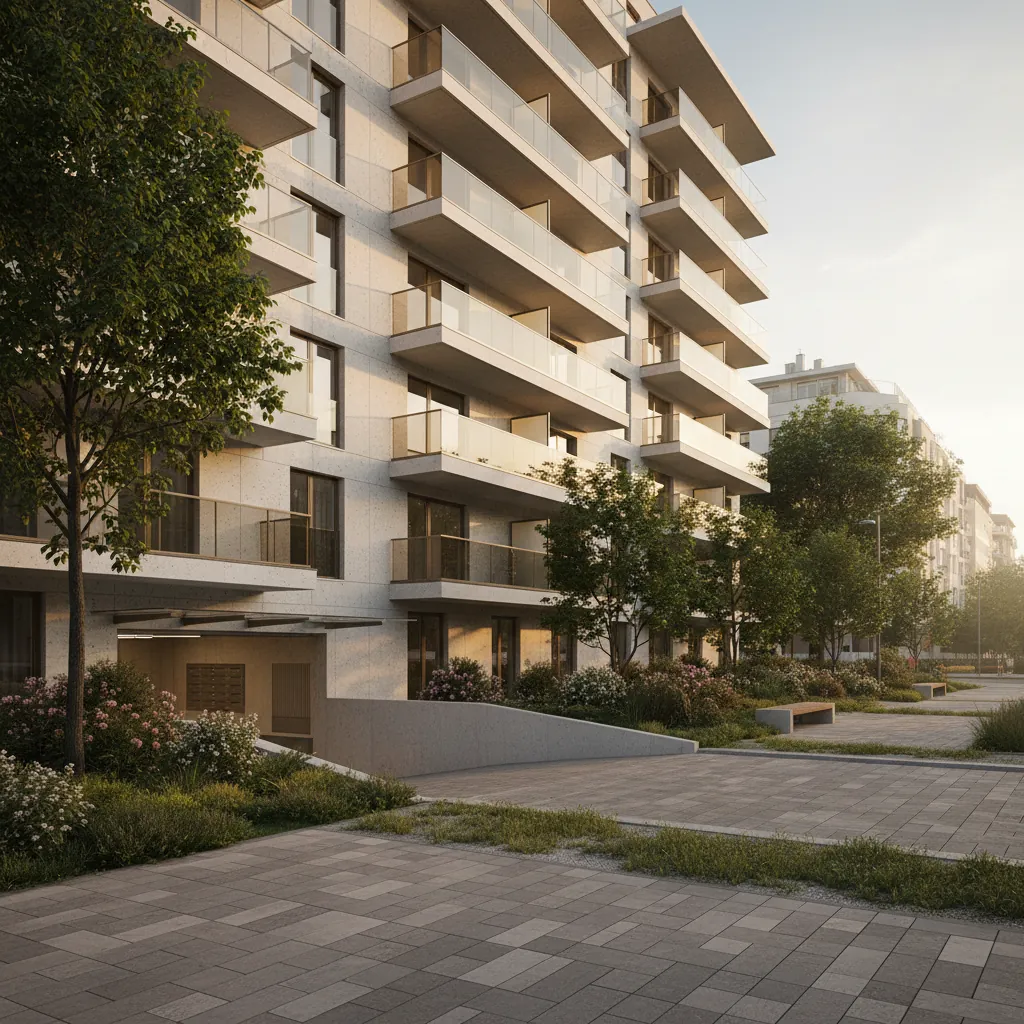 Moderna stambena zgrada Vojvode Stepe