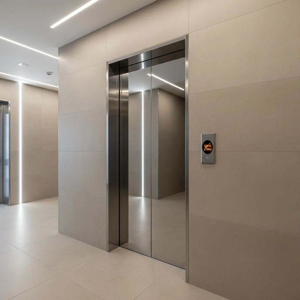 Savremeni lift u stambenoj zgradi