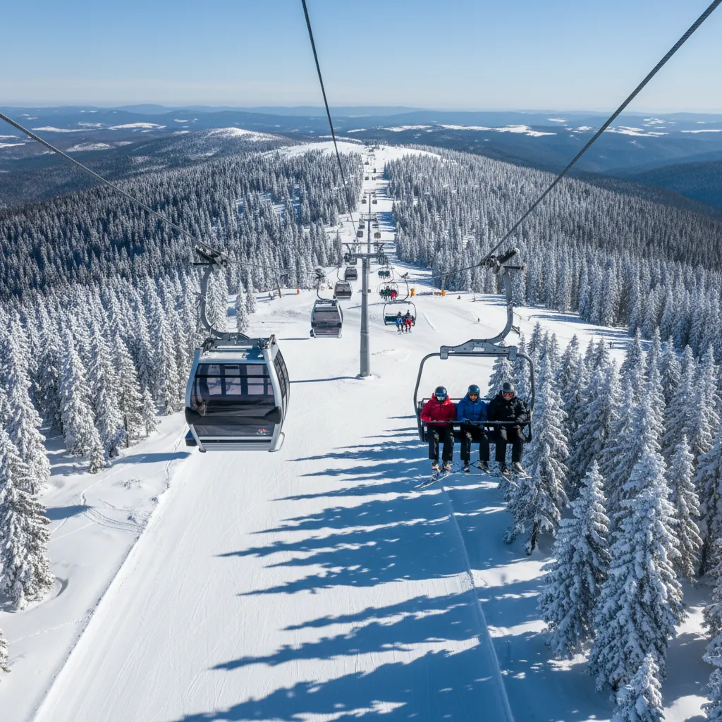 Skijanje na planini Kopaonik zimi