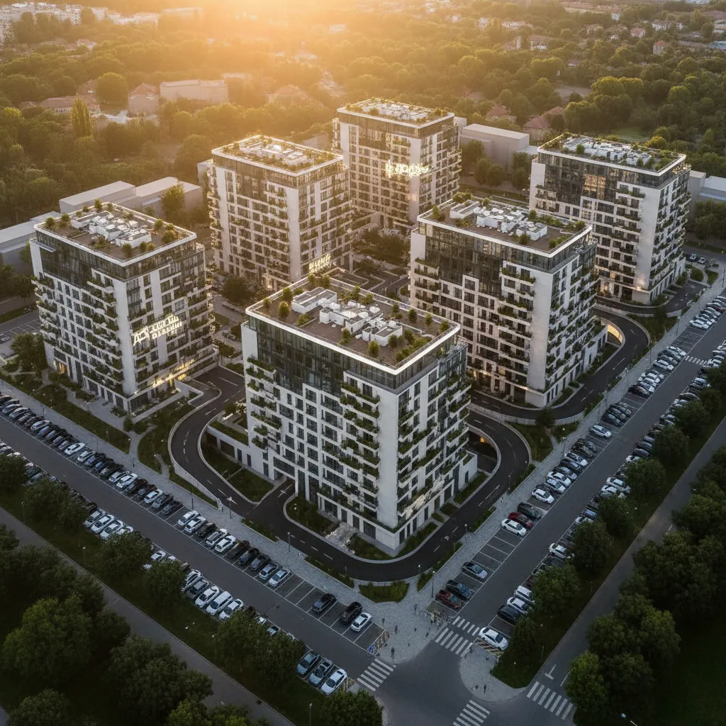Moderan stambeno-poslovni kompleks Novi Bubanj